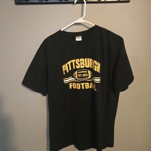 Pittsburgh Football Black T-Shirt